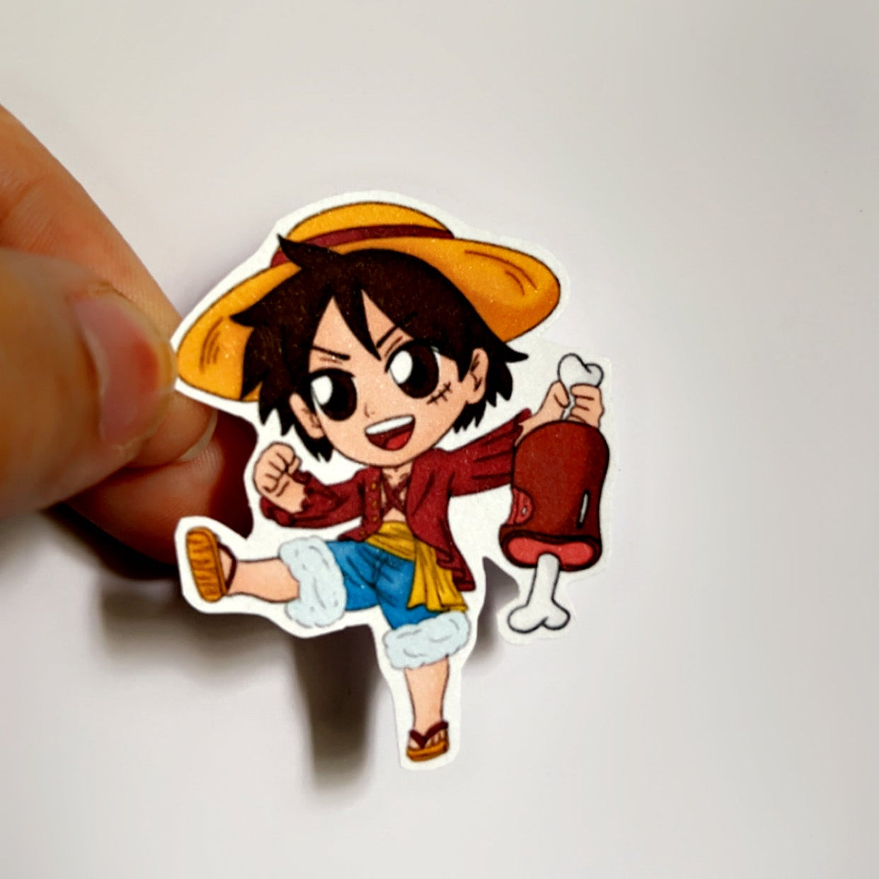 Stickers-one-piece-luffy_-Chibi-viande