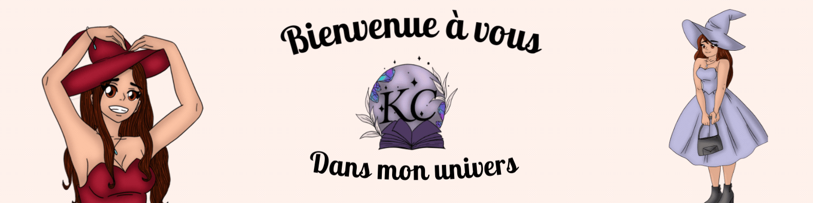 bannière de bienvenue du site web
