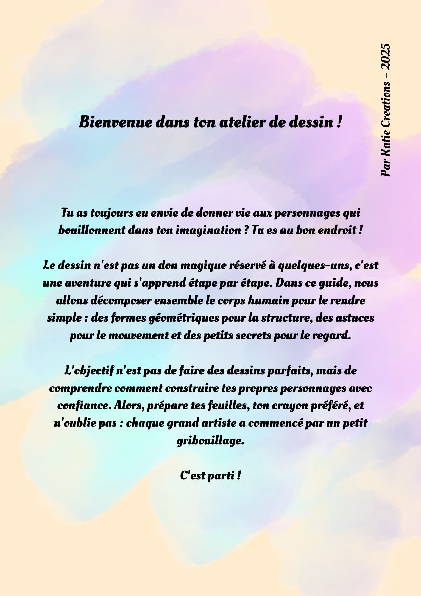 Apprendre le dessin pour débutant : La méthode simple, ludique et créative