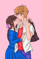 Fruit-basket-Fan Art/ Portait-Kyo-Tohru