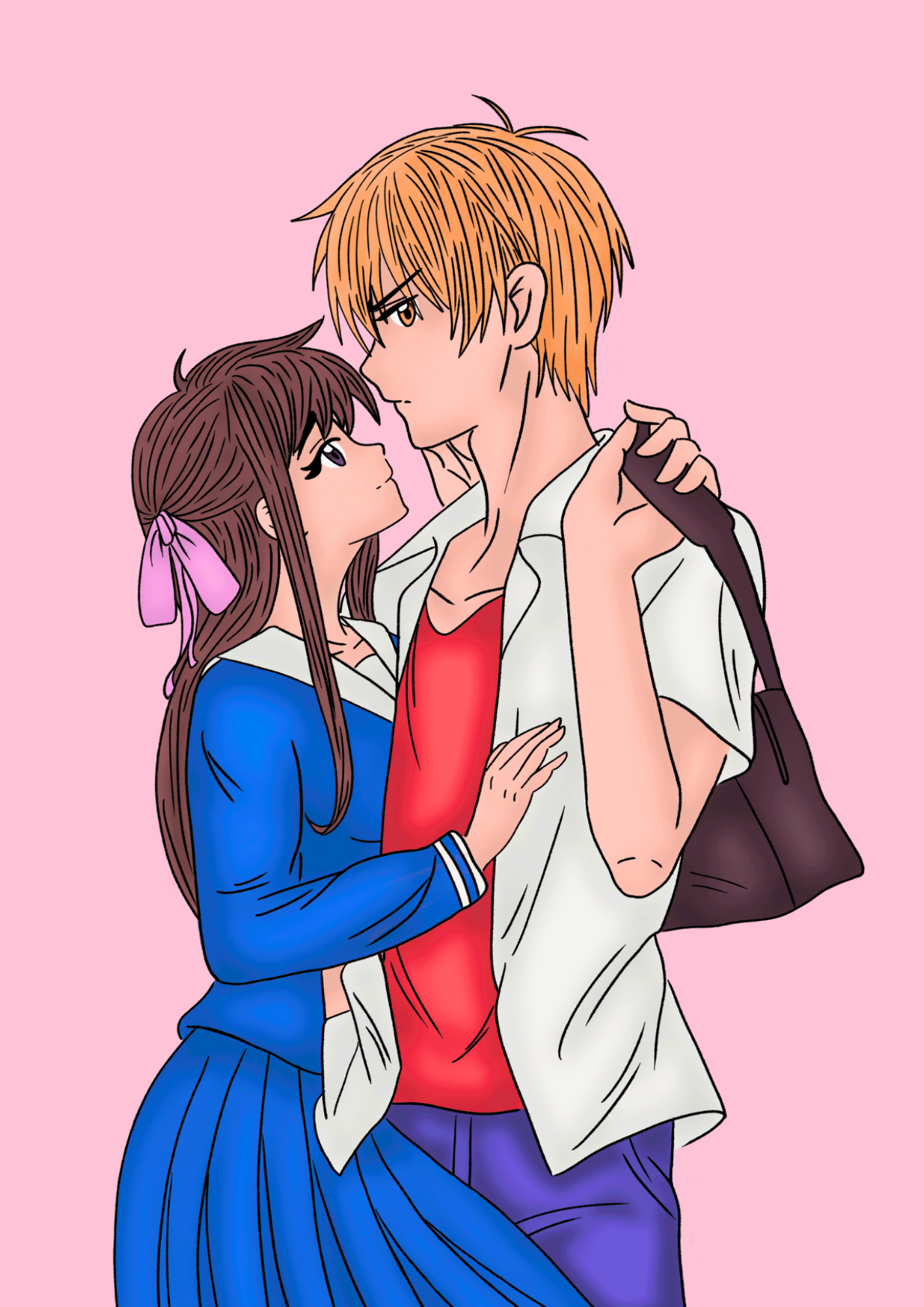 Fruit-basket-Fan Art/ Portait-Kyo-Tohru