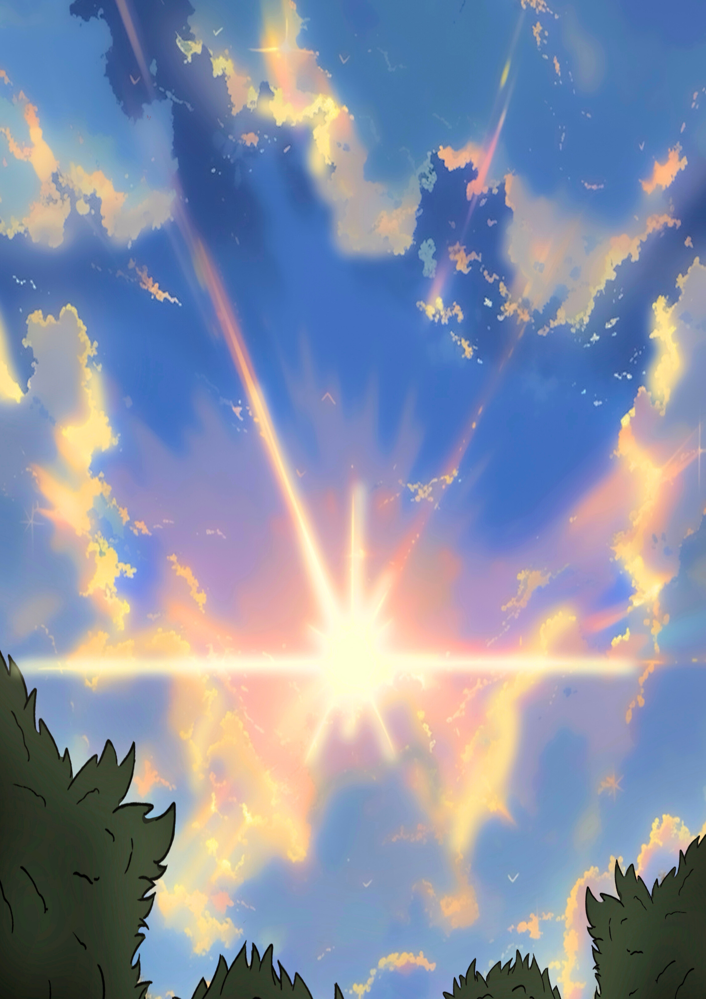 Illustration-Rêverie au crépuscule