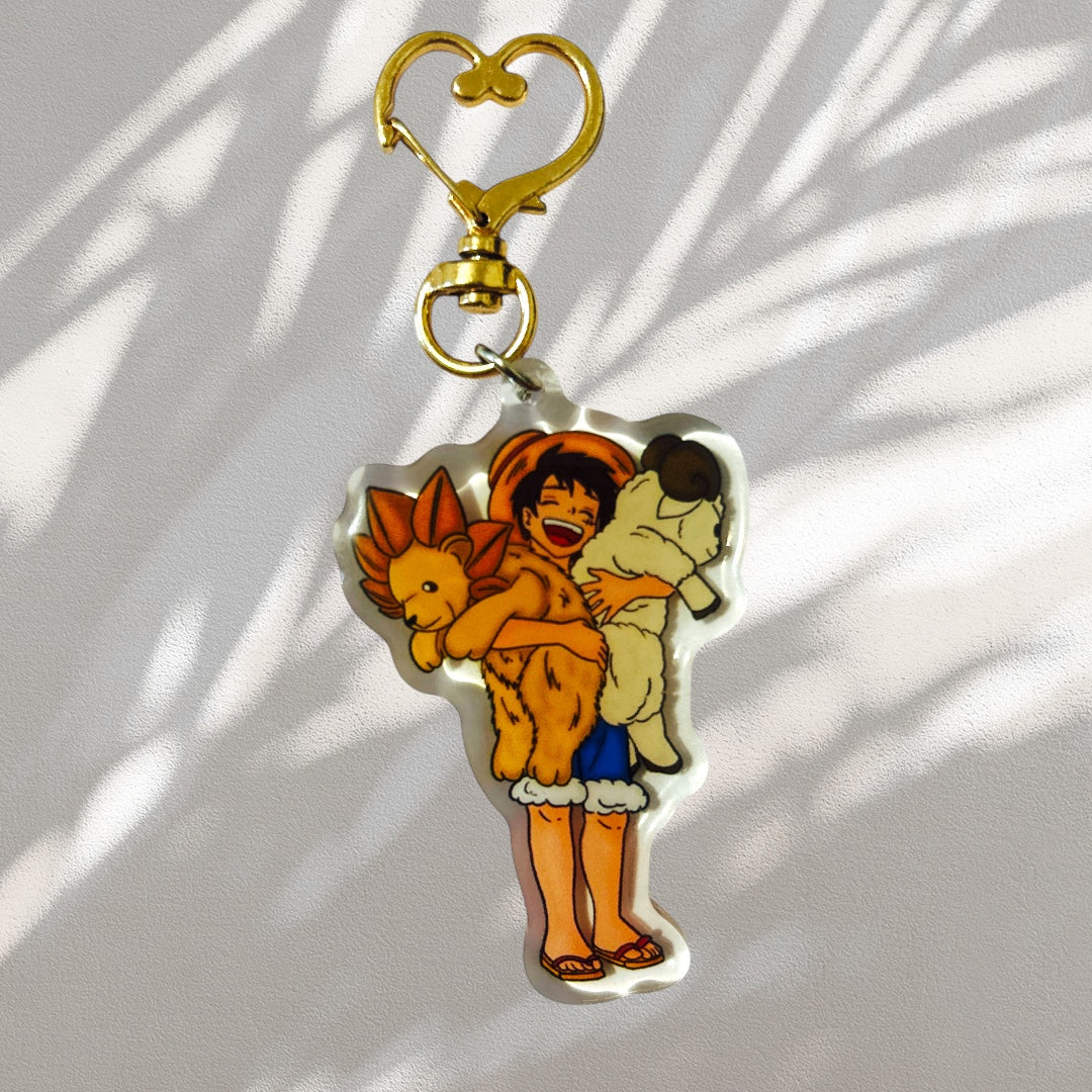 Illustration -porte-clés-one-piece