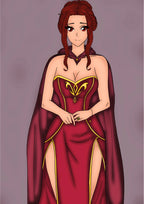 illustration Magicienne de la cour royale