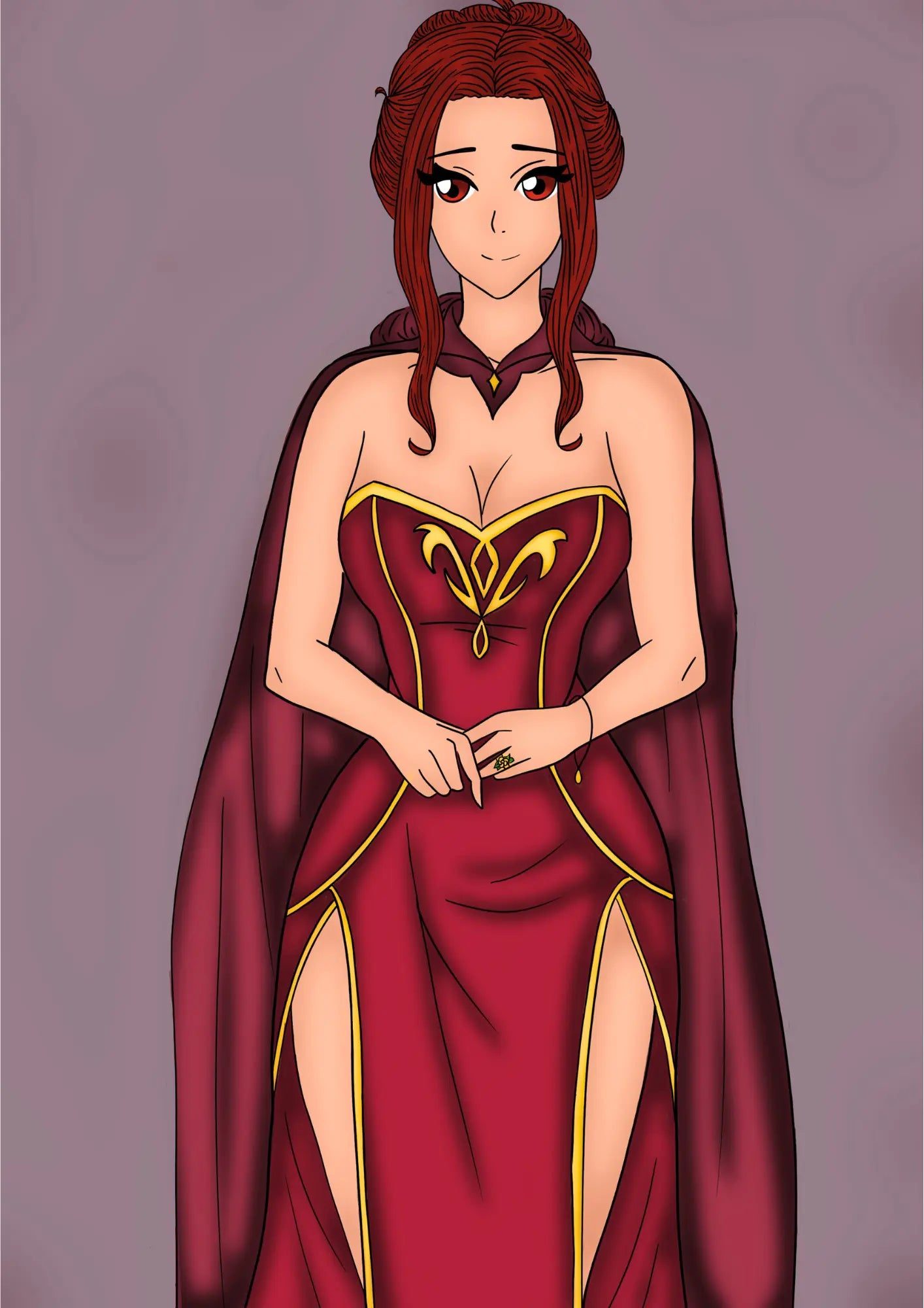 illustration Magicienne de la cour royale