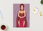 illustration Magicienne de la cour royale