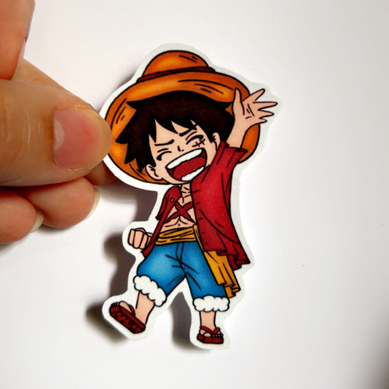 Stickers-one-piece-luffy_-Chibi