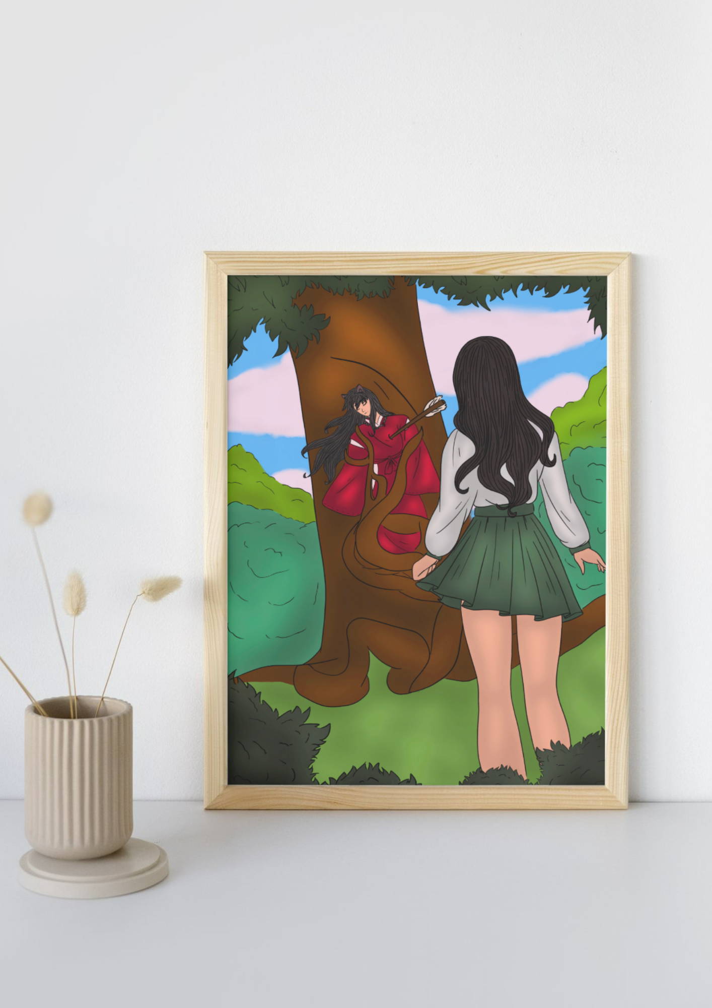 Inuyasha- Fan Art- kagomer & inuyasha