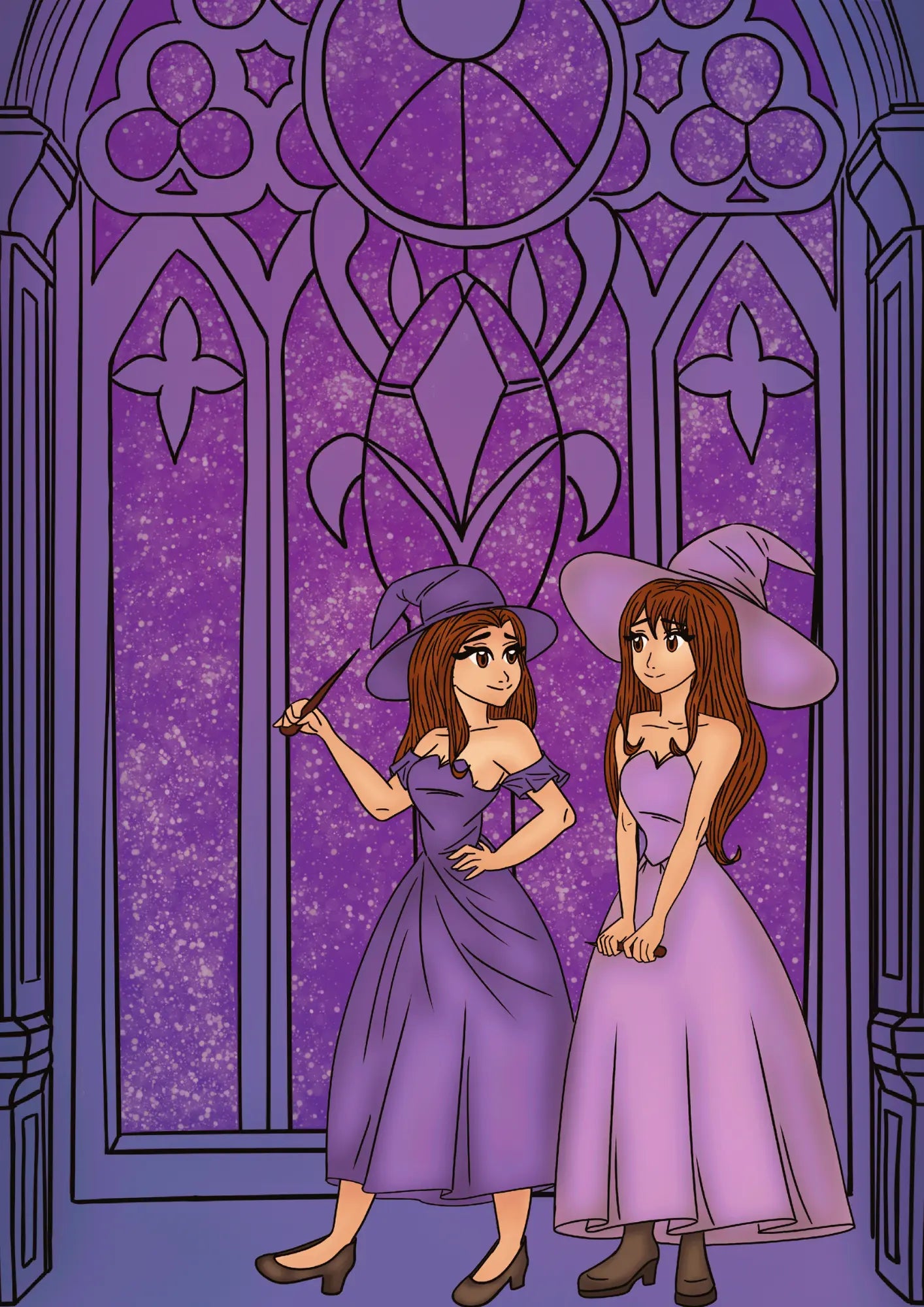 illustration l'école des sorcières 
