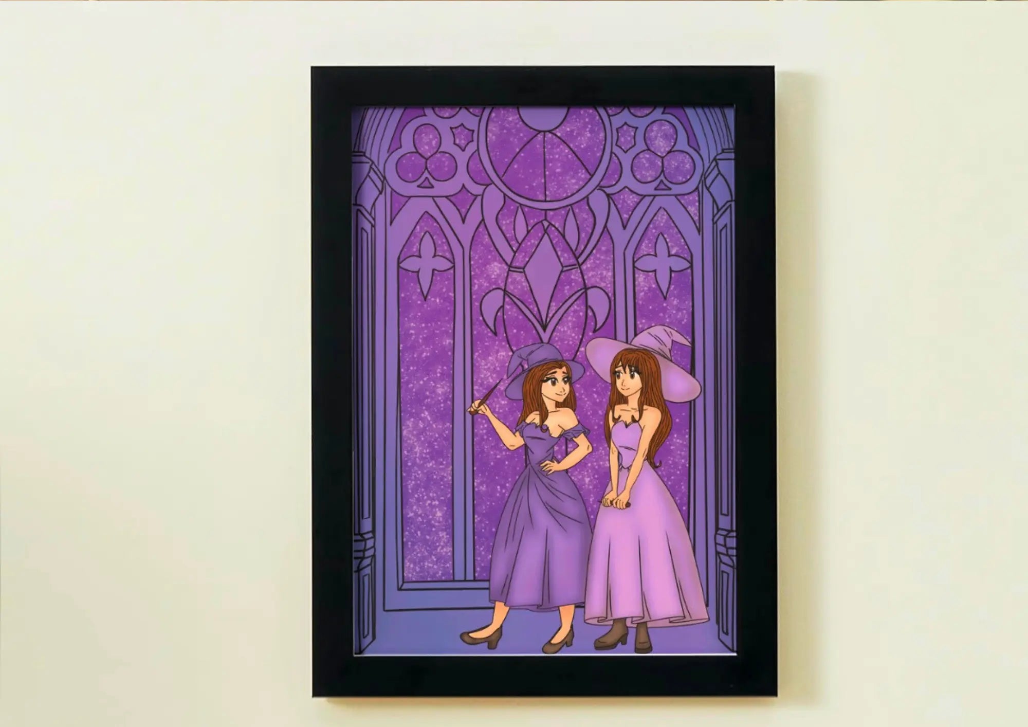 illustration  l'école des sorcières 