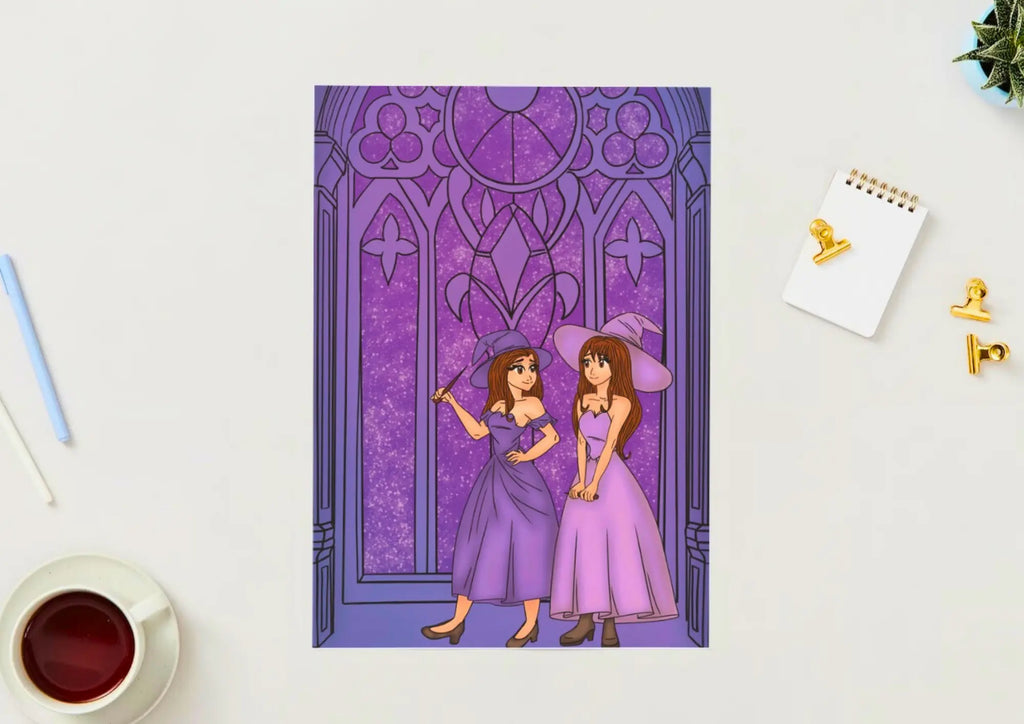 illustration  l'école des sorcières 