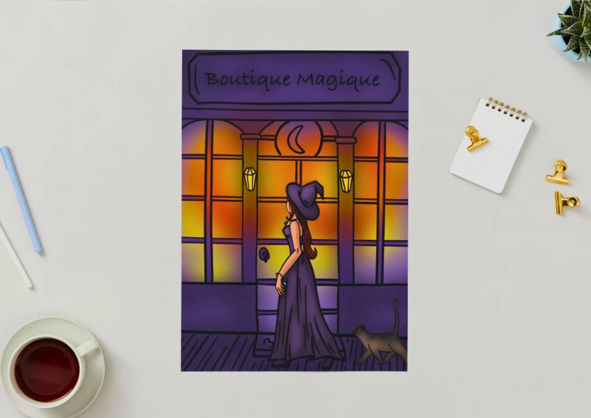 illustration la boutique magique 