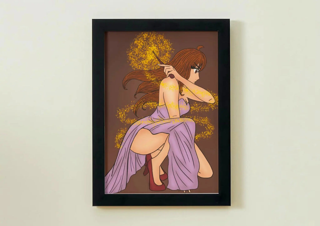 illustration la sorcière badasse 