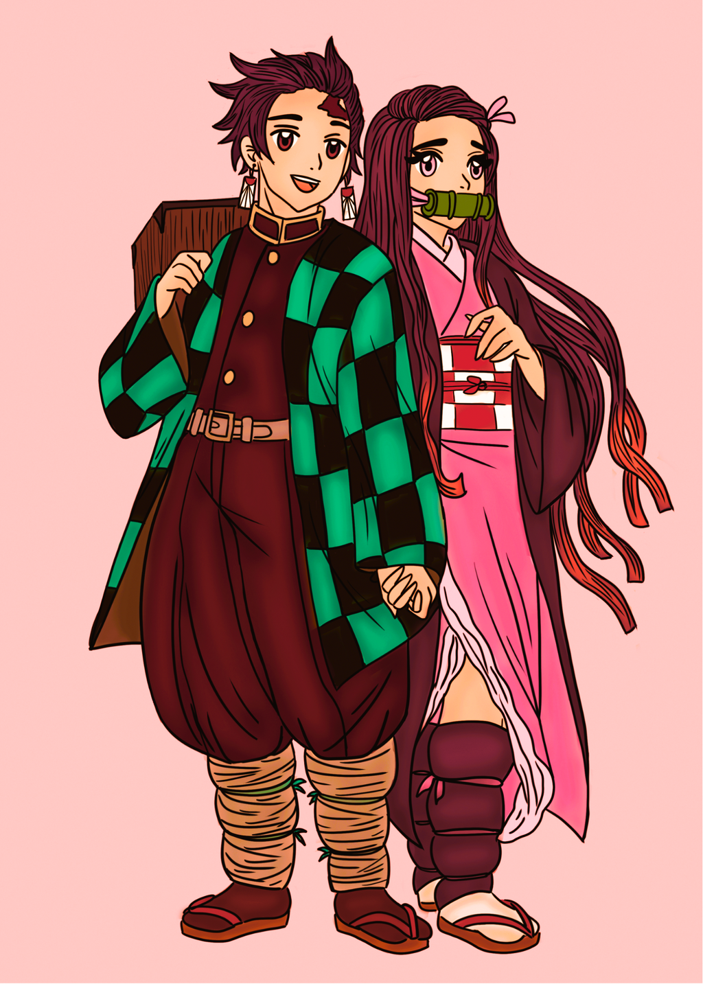 llustration_demon_slayer_de_nezuko_et_tanjiro