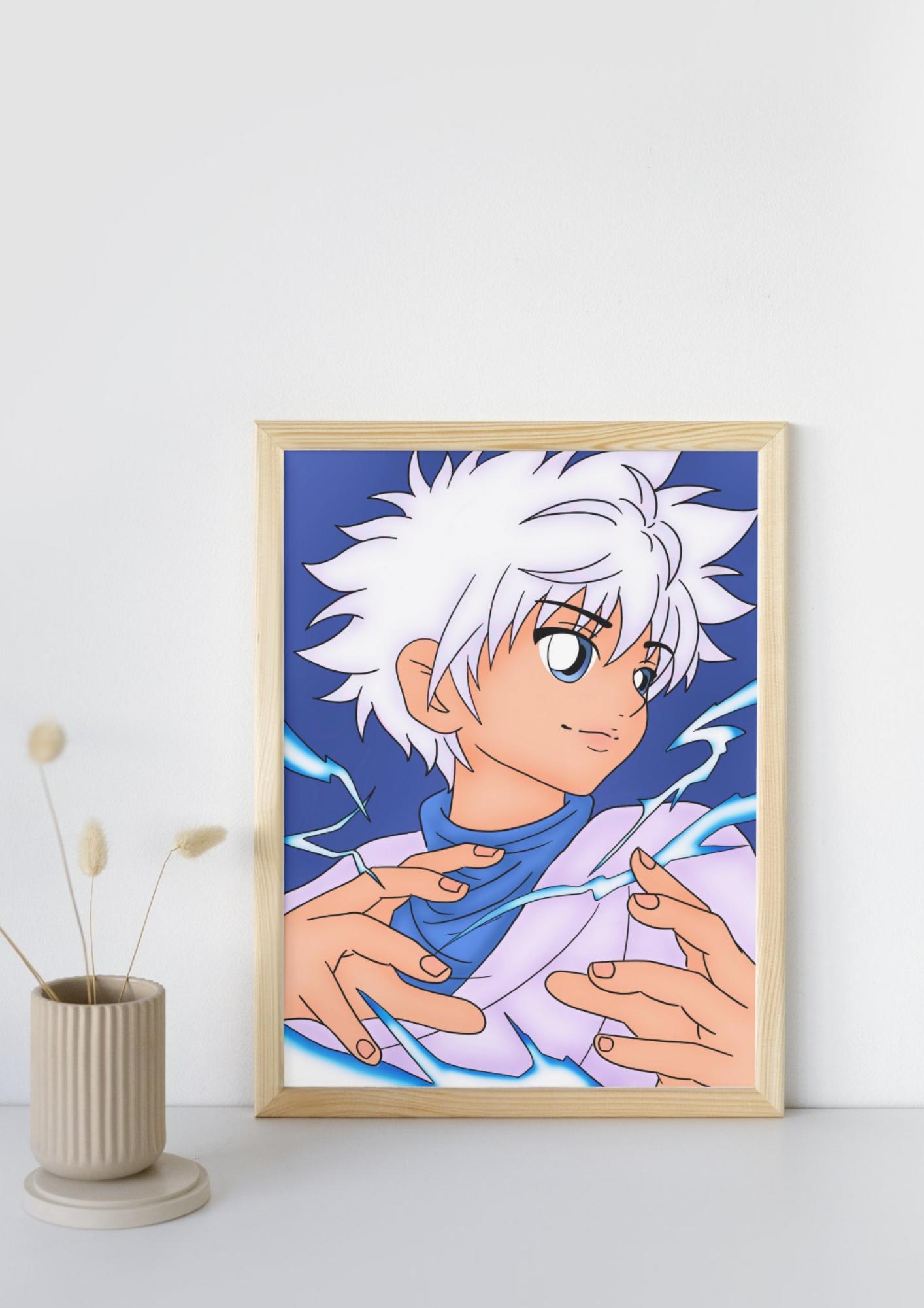 mockup-table-illustration-fan-art-Killua_Vitesse_divine