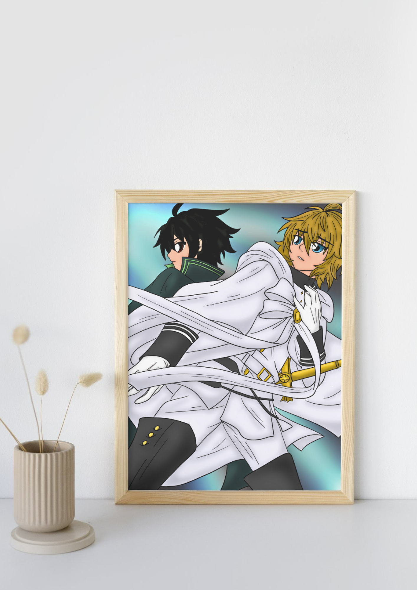 mockup-table-illustration-fan-art-seraph-of-the-end-L_Armee_D_moniaque_Imperiale