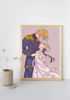 Print Fan Art "My Happy Marriage : Kiyoka & Miyo" - La Romance Délicate