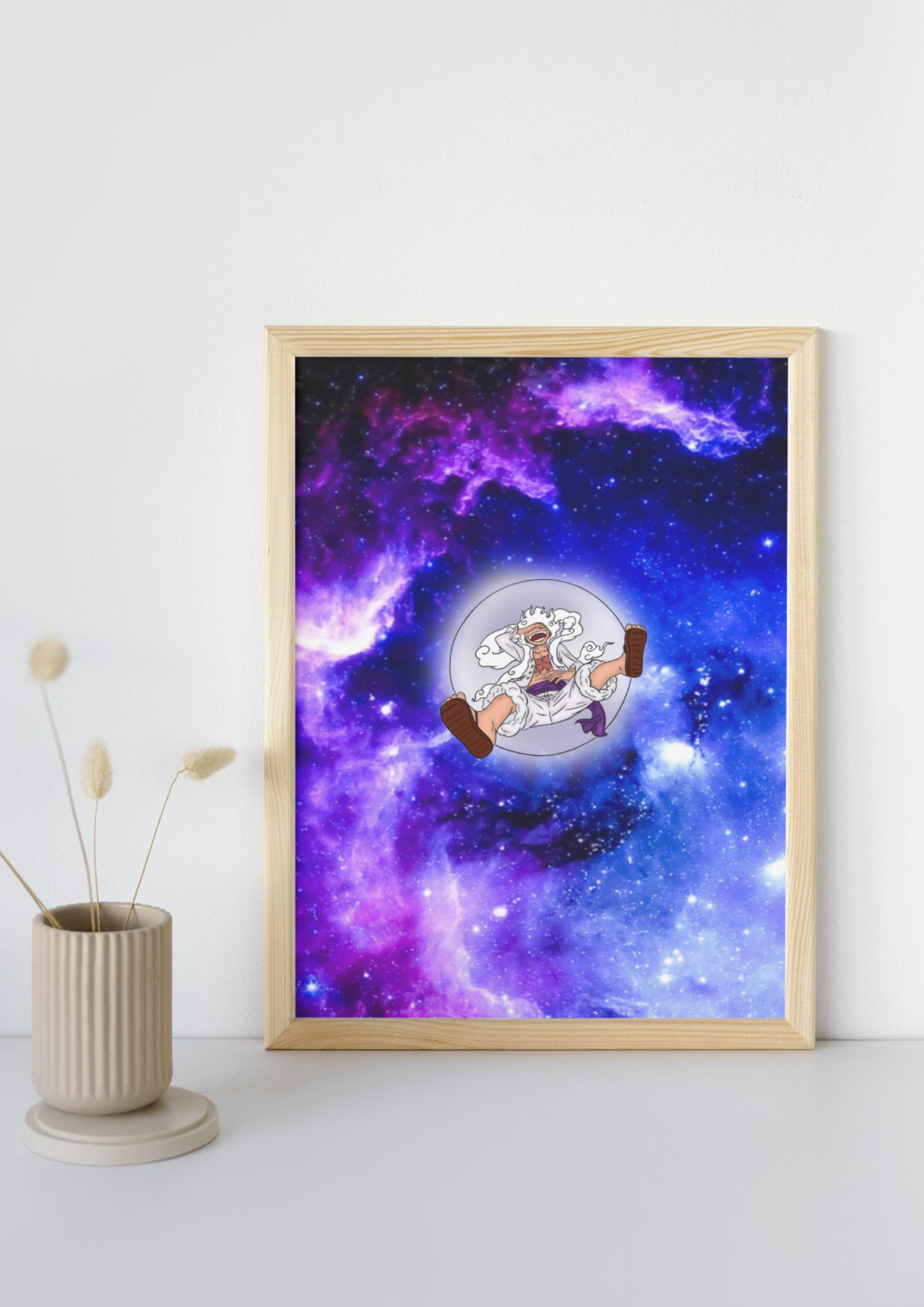 Print Fan Art "One Piece : Luffy Gear 5" - La Liberté Incarnée !